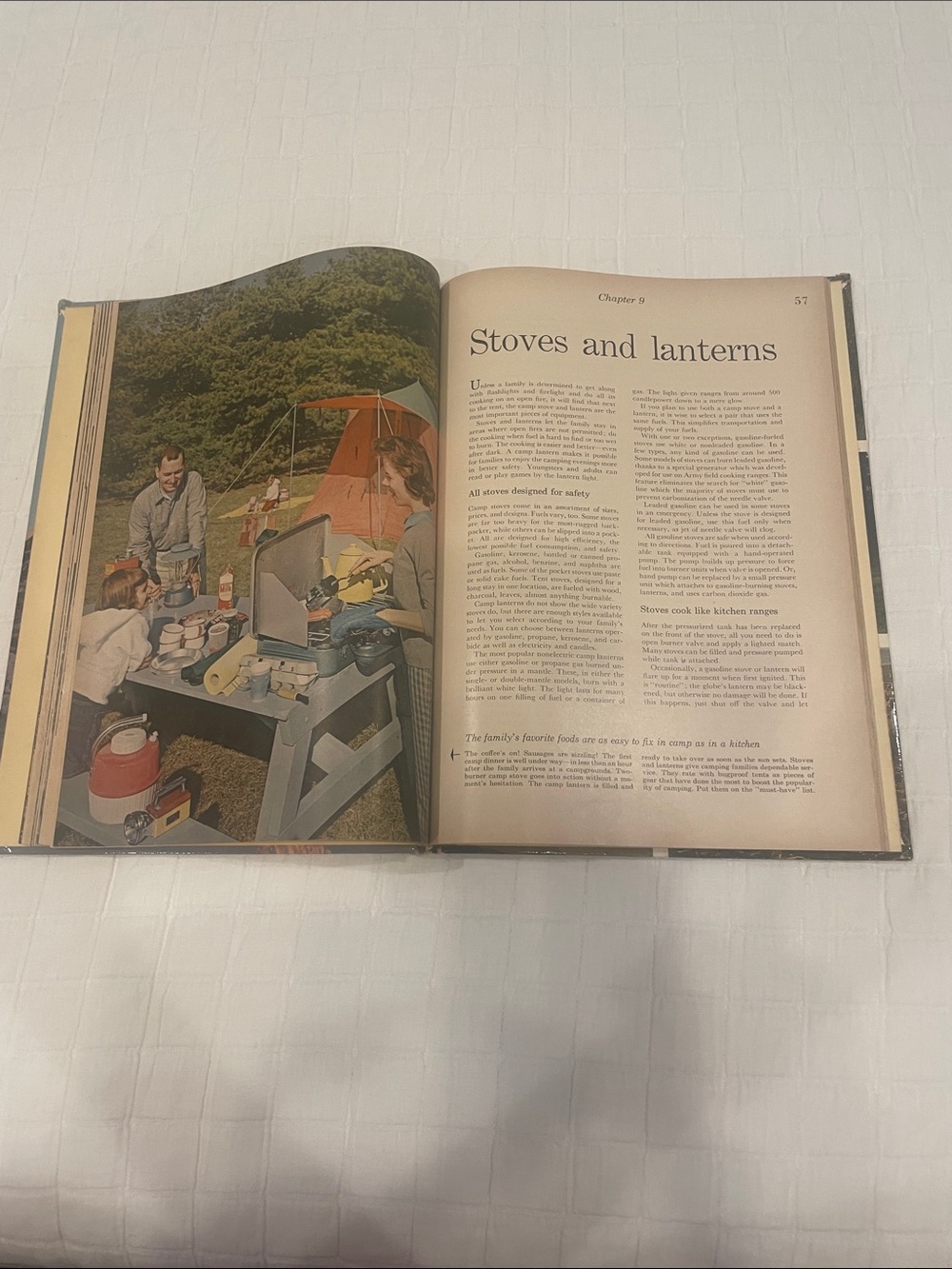 Vintage 1961 first edition Better Homes & Gardens FAMILY CAMPING Hardcover Book - Picture 14 of 16